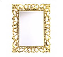 Аврора R.1076.PA.ZF col 142 Зеркало (золото, прямоугольное)