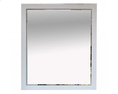 Купить Анна - 80 Зеркало белая матовая эмаль в магазине сантехники Santeh-Crystal.ru