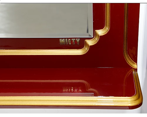 Купить Praga - 75 Зеркало бордо  патина в магазине сантехники Santeh-Crystal.ru