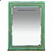 Приобрести Praga - 75 Зеркало салатовая/ патина в магазине сантехники Santeh-Crystal.ru
