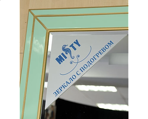 Приобрести Vena - 90 Зеркало салатовая/ патина в магазине сантехники Santeh-Crystal.ru