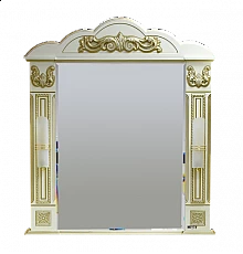 Барокко - 80 Зеркало бежевое патина