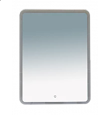 3 Неон - Зеркало LED  600х800 сенсор на зеркале  (с круглыми углами) О