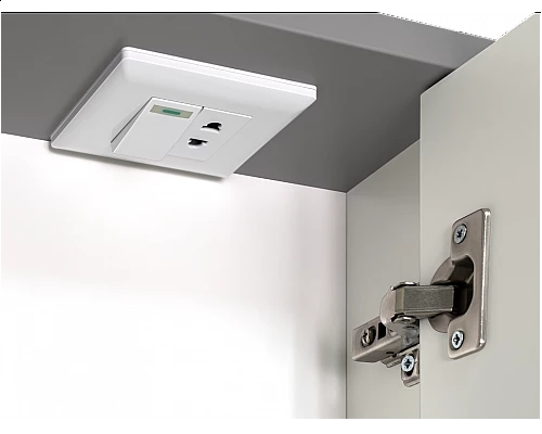 Заказать BALATON - 90 Зеркало-шкаф правый, комбинированный в магазине сантехники Santeh-Crystal.ru