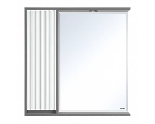 Заказать BALATON - 80 Зеркало-шкаф левый, комбинированный в магазине сантехники Santeh-Crystal.ru