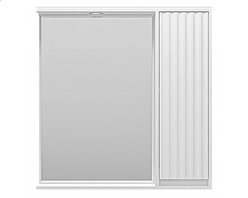 Заказать BALATON - 80 Зеркало-шкаф правый, белый в магазине сантехники Santeh-Crystal.ru