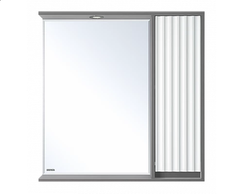 Купить BALATON - 80 Зеркало-шкаф правый,  комбинированный в магазине сантехники Santeh-Crystal.ru