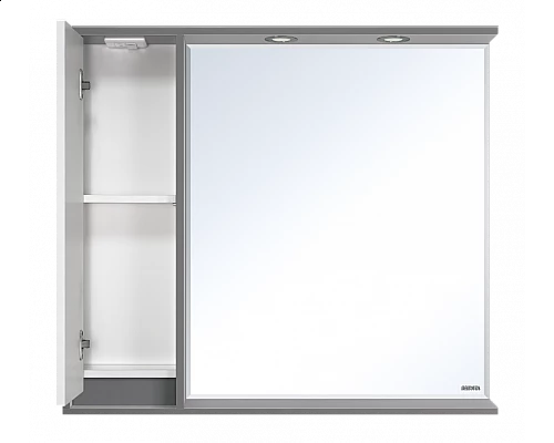 Приобрести BALATON - 90 Зеркало-шкаф левый, комбинированный в магазине сантехники Santeh-Crystal.ru