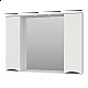 Заказать Атлантик -100 Зеркало с 2 шкаф. белый в магазине сантехники Santeh-Crystal.ru