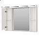 Заказать Атлантик -100 Зеркало с 2 шкаф. белый в магазине сантехники Santeh-Crystal.ru