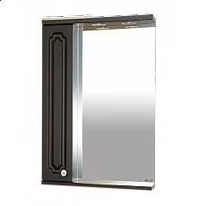 Александра - 55 Зеркало-шкаф лев. (свет) ВЕНГЕ