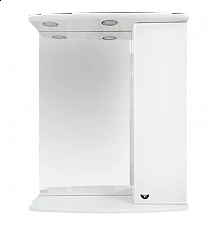 АСТРА-55 зеркало-шкаф прав. (свет)