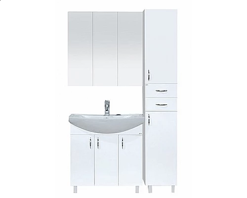 Заказать Балтика - 80 Зеркало-шкаф без света в магазине сантехники Santeh-Crystal.ru