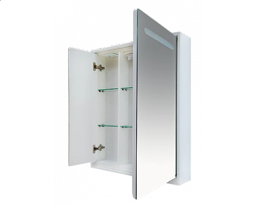 Купить Барселона - 75 Зеркало-шкаф со светом в магазине сантехники Santeh-Crystal.ru