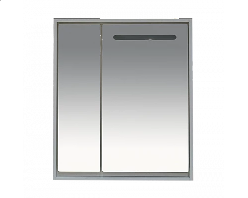 Купить Барселона - 75 Зеркало-шкаф со светом в магазине сантехники Santeh-Crystal.ru