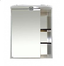 Венера - 60 Зеркало-шкаф лев. со светом комбинированное