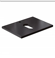 Столешница под раковину для ванной накладная Uperwood Tanos (60 см, накладная, темное дерево)