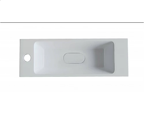 Заказать Раковина для ванной полувстраиваемая Uperwood Modul (60 см, прямоугольная) в магазине сантехники Santeh-Crystal.ru