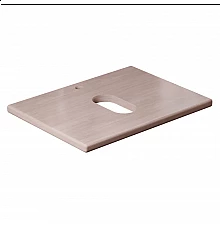 Столешница под раковину для ванной накладная Uperwood Tanos (60 см, накладная, светлое дерево)