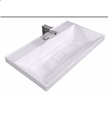 Раковина для ванной Uperwood Classic New (80 см, с декоративной крышкой для слива)