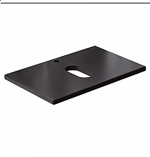 Столешница под раковину для ванной накладная Uperwood Tanos (70 см, накладная, темное дерево)