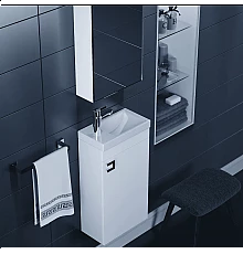 Раковина для ванной полувстраиваемая Uperwood Vizo (40 см, прямоугольная)