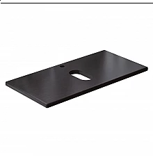 Столешница под раковину для ванной накладная Uperwood Tanos (90 см, накладная, темное дерево)