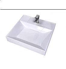 Раковина для ванной над стиральной машиной Uperwood Top (60x55 см)