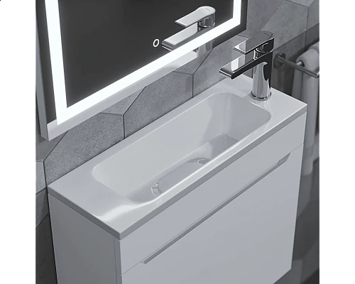 Заказать Раковина для ванной полувстраиваемая Uperwood Modul (60 см, прямоугольная) в магазине сантехники Santeh-Crystal.ru