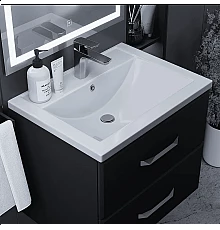 Раковина для ванной полувстраиваемая Uperwood Foster (60 см, прямоугольная)