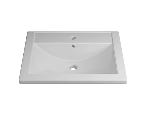 Заказать Раковина для ванной полувстраиваемая Uperwood Foster (60 см, прямоугольная) в магазине сантехники Santeh-Crystal.ru