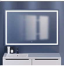 Зеркало для ванной с подсветкой Uperwood Tanos (120x80 см, LED подсветка, сенсорный выключатель, антизапотевание)