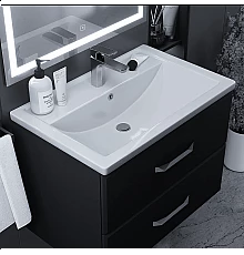 Раковина для ванной полувстраиваемая Uperwood Foster (70 см, прямоугольная)