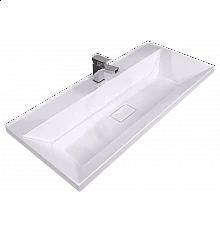 Раковина для ванной Uperwood Classic New (100 см, с декоративной крышкой для слива)