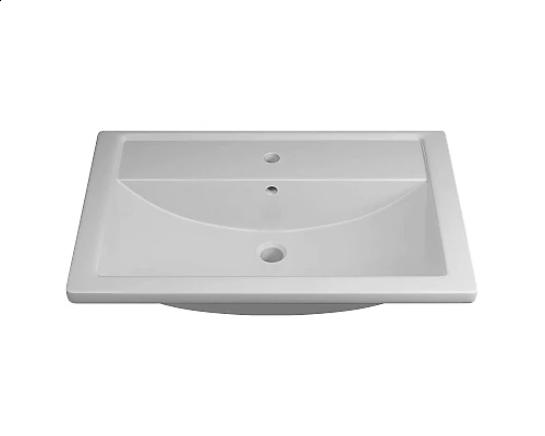 Заказать Раковина для ванной полувстраиваемая Uperwood Foster (70 см, прямоугольная) в магазине сантехники Santeh-Crystal.ru