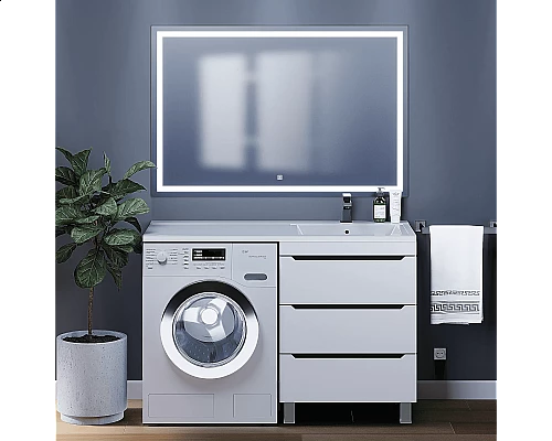 Купить Раковина над стиральной машиной Uperwood Cosmos (120 см, правая) в магазине сантехники Santeh-Crystal.ru