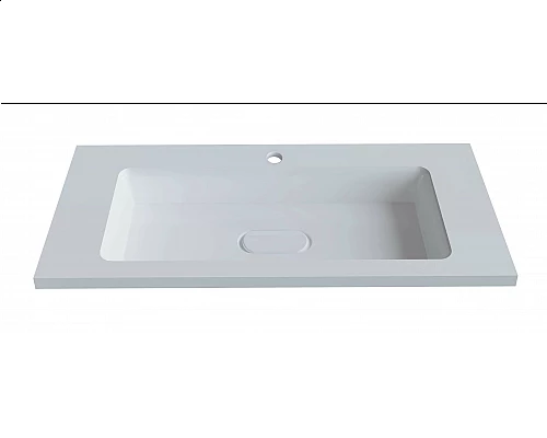 Купить Раковина для ванной полувстраиваемая Uperwood Modul (100 см, прямоугольная) в магазине сантехники Santeh-Crystal.ru