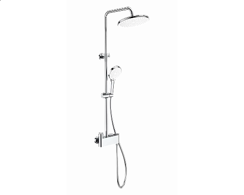 Душевая система с термостатом WONZON & WOGHAND, Хром (WW-B3110-CR)