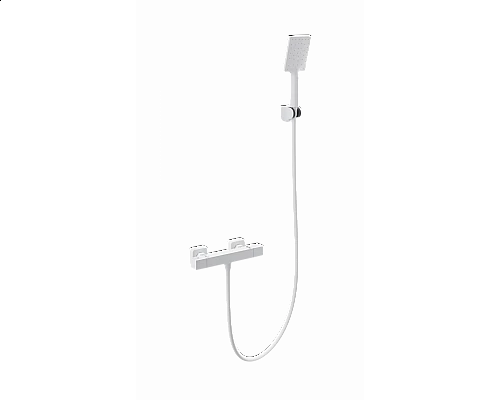 Смеситель для душа с термостатом WONZON & WOGHAND, Белый матовый (WW-B2062-A-MW)