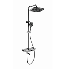 Душевая система с термостатом WONZON & WOGHAND, Темный графит (WW-B3099-A-BGG)