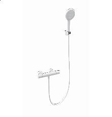 Смеситель для душа с термостатом WONZON & WOGHAND, Белый матовый (WW-B3013-A-MW)