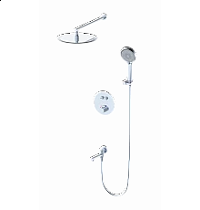 Душевая система с термостатом встраиваемая Wonzon & Woghand, Хром (WW-88929010-CR)