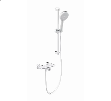 Смеситель для душа с гарнитуром WONZON & WOGHAND, Белый матовый (WW-B2052-A-MW)