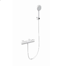 Смеситель для душа с термостатом WONZON & WOGHAND, Белый матовый (WW-A2006-A-MW)