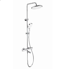Душевая система с термостатом WONZON & WOGHAND, Хром (WW-B3069-CR)