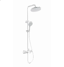 Душевая система с термостатом WONZON & WOGHAND, Белый матовый (WW-C3011-A-MW)