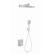 Душевая система с термостатом встраиваемая WONZON & WOGHAND, Белый матовый (WW-D2017-B-MW)