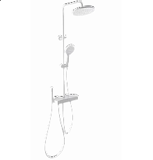 Душевая система с термостатом WONZON & WOGHAND, Белый матовый (WW-B3580-MW)
