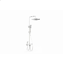 Душевая система с термостатом WONZON & WOGHAND, Белый матовый (WW-B3310-MW)