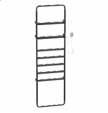 Полотенцесушитель электрический WONZON & WOGHAND, Черный матовый (WW-A205-MB)